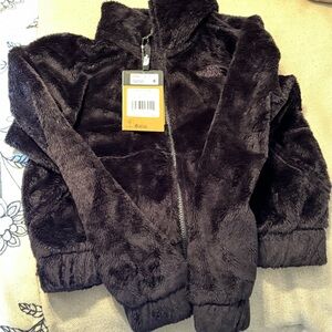 North Face Black Osolita crop Jacket